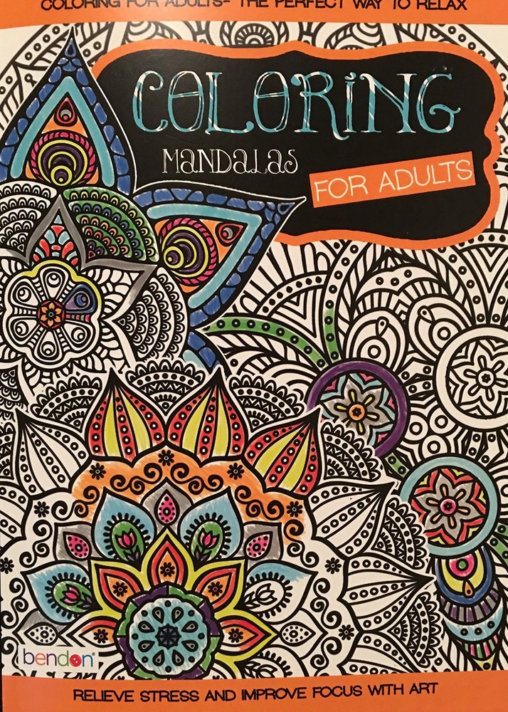 Bendon Coloring Mandalas for Adults Coloring Book