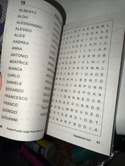 KAPPA Word-Find Pocket Puzzle Volume 192 Pages 130 W/ 58 Puzzles Large Print NEW