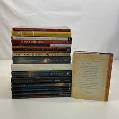 John Piper 16 Book Lot Bloodlines Think Holy Ambition Jesus Christ Christianity