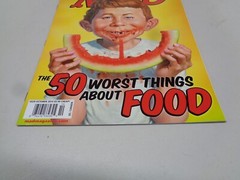 Mad Magazine #529 October 2014 The 50 Worst Things About Food (Magazine: Humor,