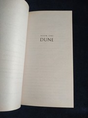 Dune Frank Herbert Science Fiction Novel Paperback Softcover Book Classic Desert