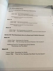 Who’s in Charge Here? 13 Week life Stewardship Study. Study Guide. 172 Pages.