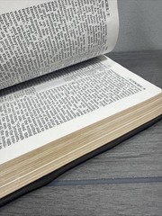 Circa 1962 World Publishing RSV Bible Black Morocco Leather GOLD EDGE