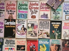 LOT 48 Agatha Christie Paperback Books Hercule Poirot Mystery PB VINTAGE