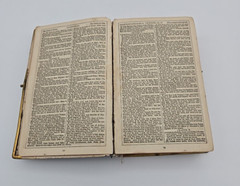 Holy Bible Antique Pocket Size King James 3.5 x 5.5 in. Eyre and Spottiswoode