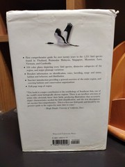 A Guide to the Birds of Southeast Asia Thailand Malaysia Singapore Myanmar Laos