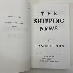 The Shipping News E Annie Proulx Uncorrected Advance Proof 1993 TPB Scribner’s