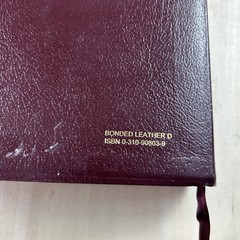 NIV Prophecy Marked Reference Study Bible Bonded Leather 1999 Zondervan