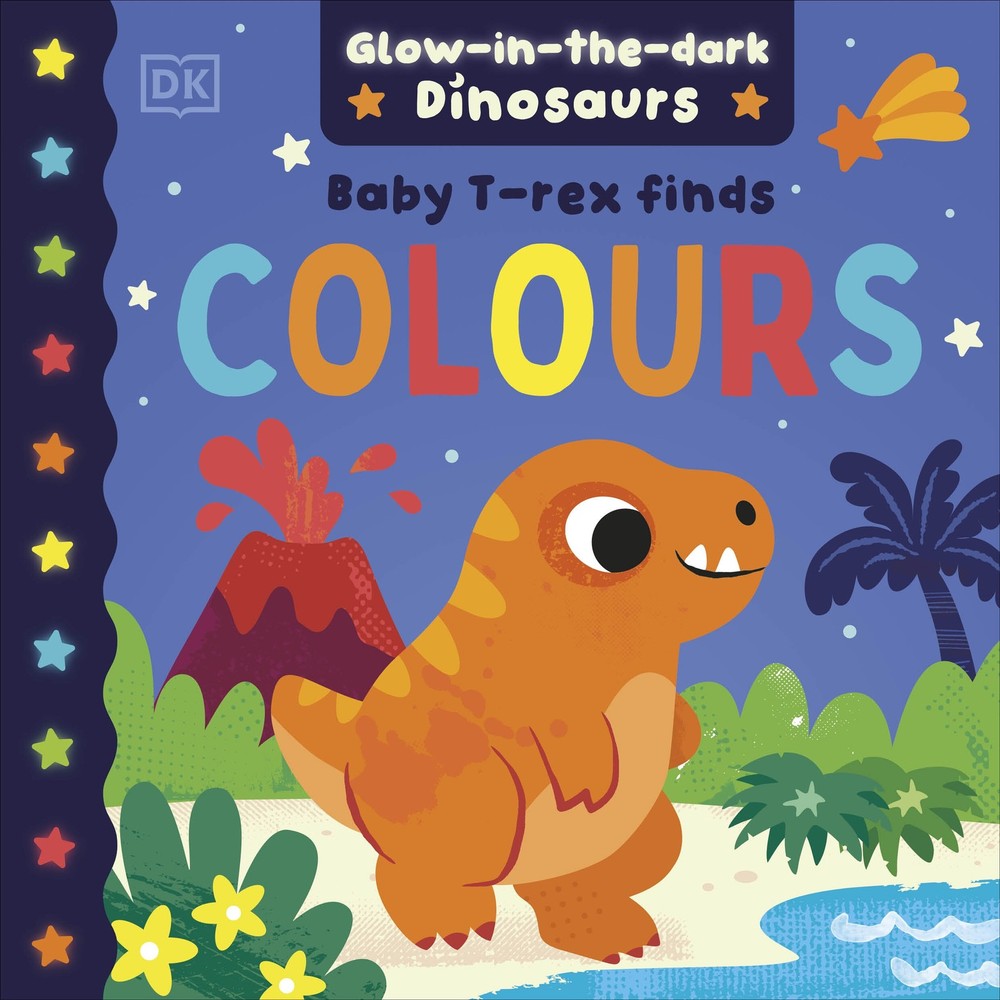 NEW BOOK Baby T. Rex Finds Colours by DK (2026)