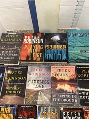 Huge Lot (25) Peter Robinson Books Inspector Banks Hardback & Paperback