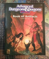 Book of Artifacts (2e) Softcover – AD&D – Dungeons & Dragons