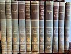 Great Books of the Western World YOU CHOOSE Vintage Tan Multi Color Cloth B3G1
