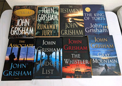 John Grisham Hardcover Mixed Lot (18) Some 1st Edition Thriller Crime