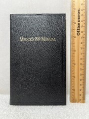 MERCKS 1899 MANUAL 1999 Facsimile Medical Drug Remedy Materia Medica Medicine