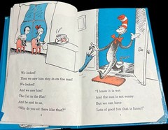 The Cat In The Hat by Dr. Seuss Hard Cover Book 61 Pages