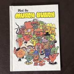 Vintage Meet the Munch Bunch HB 1981 Giles Reed – Vegetable Stories