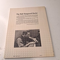J.S. Bach The Well-Tempered Clavier Volume 1 Glenn Gould Intro Amsco 1972 PB