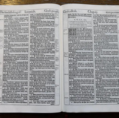 Title Page Edition: 1611 King James Bible, Facsimile, Includes Apocrypha – Ivory