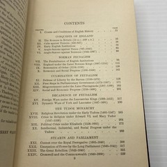 Antique History Book Essentials in English History Albert Perry Walker 1905 HC