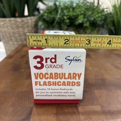 Sylvan Learning 3rd Grade Vocabulary Flashcards – 240 Cards, 10 Customizable