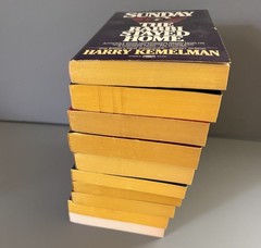 Lot 10 Harry Kemelman Rabbi Small Paperback Books Mysteries Vintage 1980s 1990s