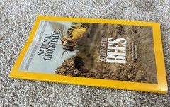 🟥 May 2026 National Geographic magazine Secrets of Bees, robots SPECIAL ISSUE
