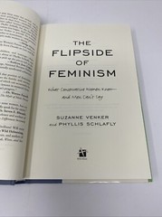 The Flipside of Feminism Conservative Women Know Men *SIGNED* FREE SHIPPING!