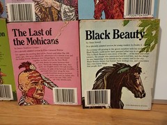 Lot Of 9 Vintage Moby Books Illustrated Classic Editions Mini Paperbacks