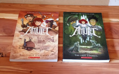 Amulet Box Set Books 1-7 Kazu Kibuishi Collection Graphix Scholastic
