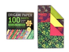 Origami Paper 100 sheets Nature Patterns 6″ (15 cm): Tuttle Paper:…