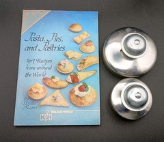 Pasta, Pies, and Pastries Cutters with Recipe Book 1 Tart Master 1 Unbranded
