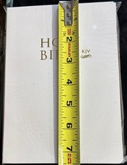 The Holy Bible King James Version White Old & New Testament KJV – NEW Sealed