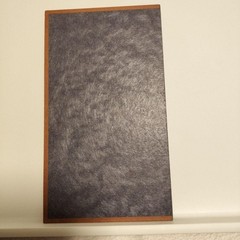 The Tale of Genji Foil Stamped 2-Folding Screen 23×26 inches