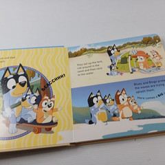 Bluey The Beach Lift-the-Flap Book Kids’ Interactive Board Book