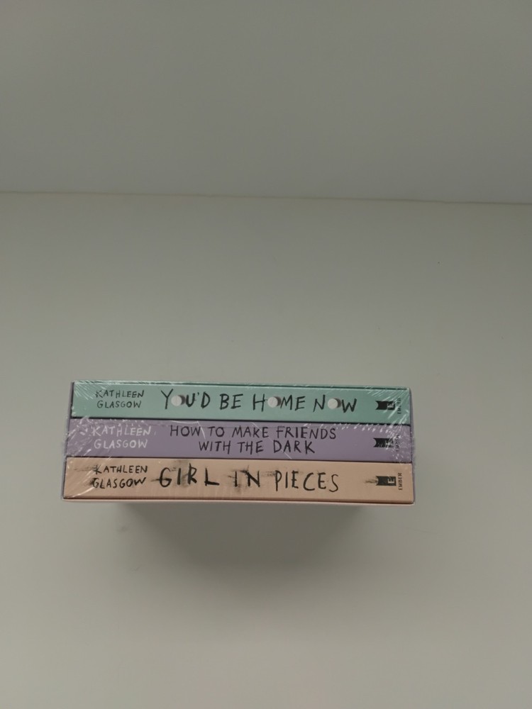 Kathleen Glasgow 3 Book Boxed Set Brand New Sealed Girl In Pieces & 2 More Books