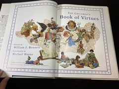 The Children’s Book of Virtues William J. Bennett / Michael Hague 1995 HC/DJ VG