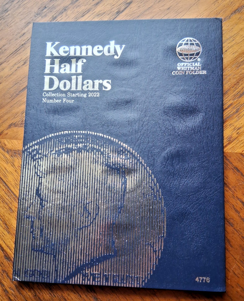 NEW Whitman Kennedy Half-Dollar Coin Folder Number Four Starting 2022
