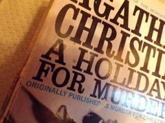 1962 A Holiday for Murder Agatha Christie Mystery Bantam Paperback