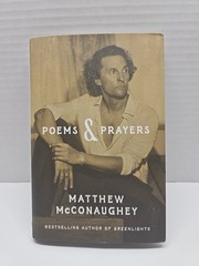 Poems and Prayers by Matthew McConaughey (2025, Hardcover)