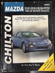 Mazda 323 MX3 626 MX6 Millenia Protege 1990-98 by Haynes 46802 (1999 Paperback)
