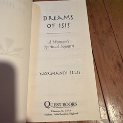 Dreams of Isis by Normandi Ellis (1995, HCDJ) First Edition First Printing