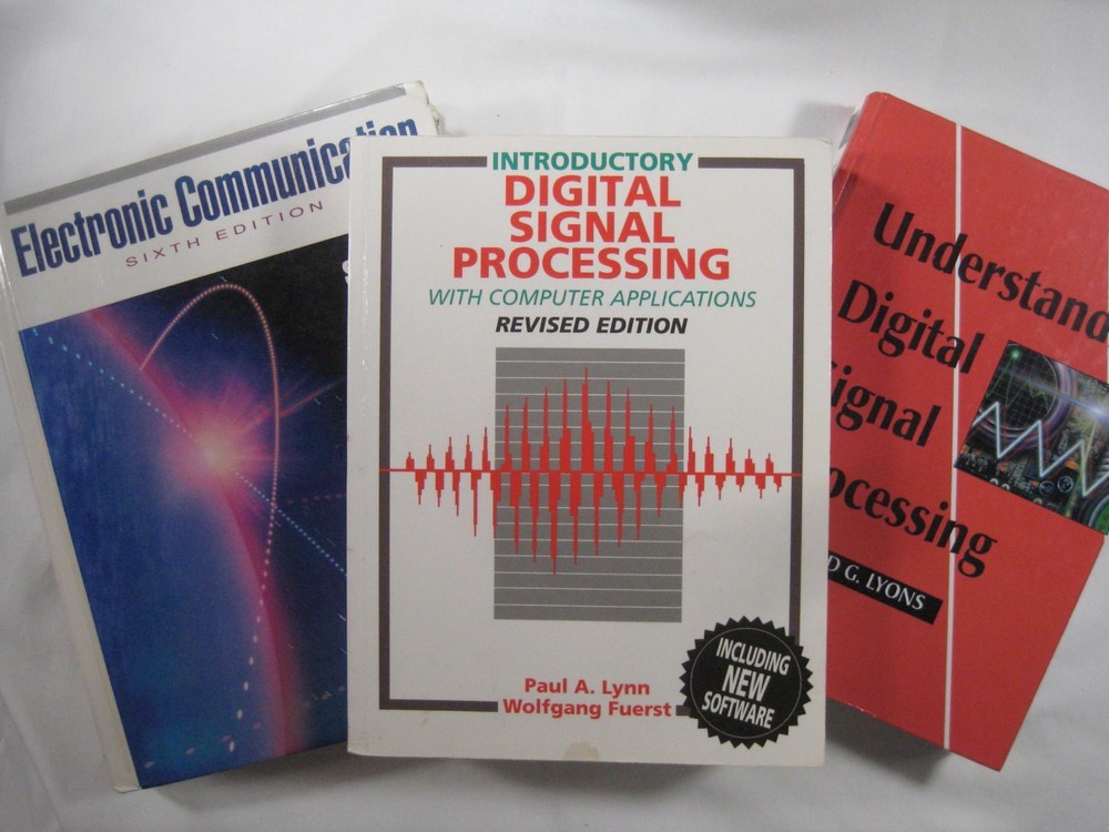 Lot books Digital Signal Processing Electronic Communication DSP Computer
