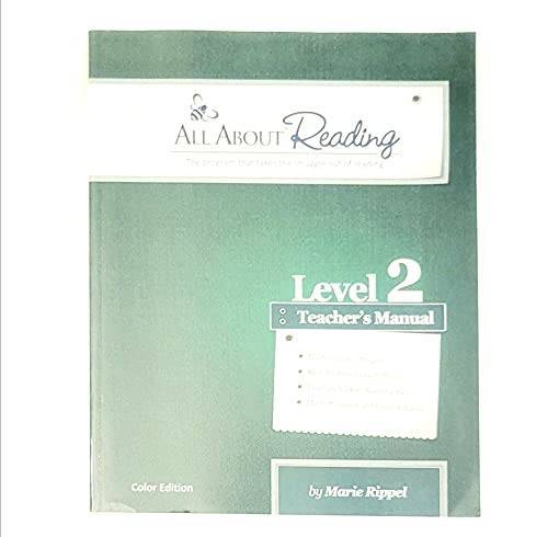 All About Reading Level 2 Teacher’s Manual Color Edition – Paperback – GOOD