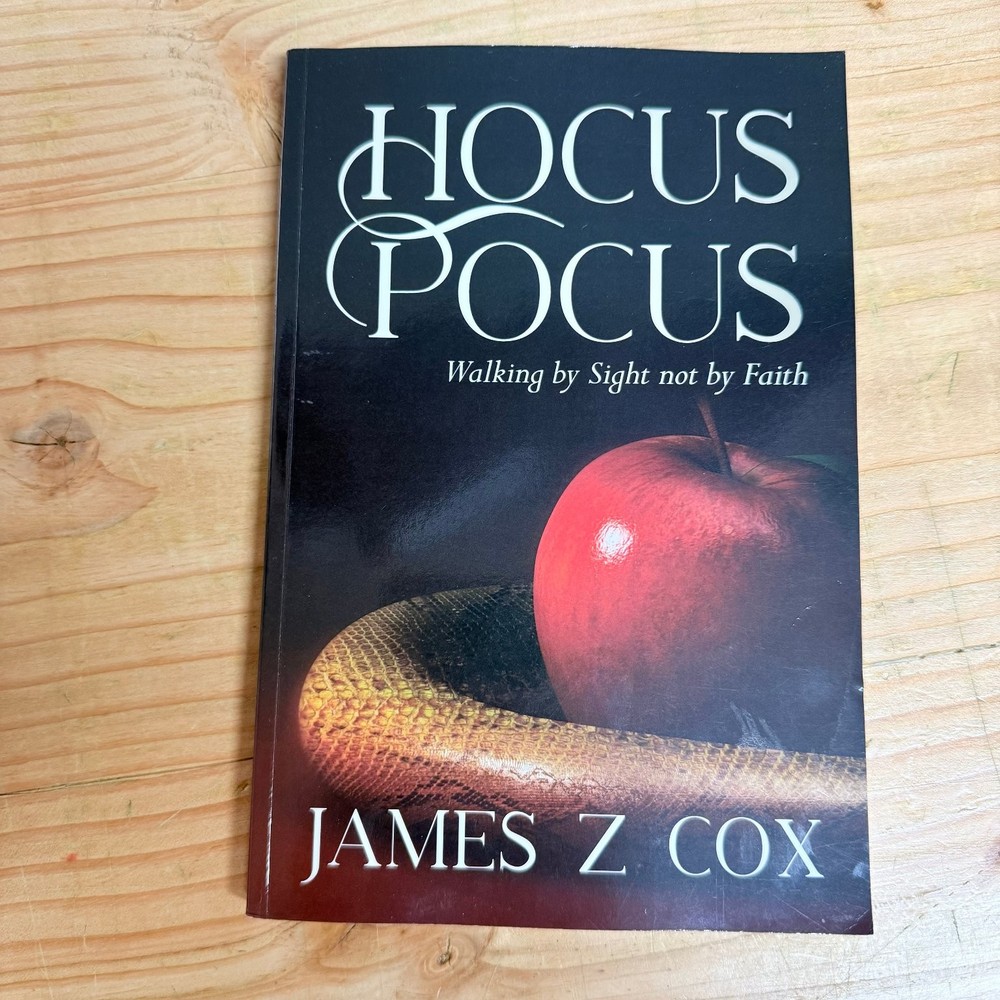 Hocus Pocus James Z. Cox 2023 First Edition Signed Inscribed Palmetto Athiest