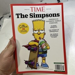Time Magazine The Simpsons Special Edition Bart Cover New Collectible