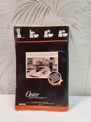 Vintage Oster Kitchen Center Recipes Instructions Booklet. 110 Pages . 1988