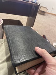 Holy Bible Cambridge French Morocco leather #24XC