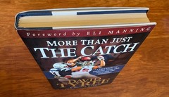 SIGNED! / MORE THAN JUST THE CATCH DAVID TYREE & KIMBERLY DANIELS 2008 HC/DJ 1ST