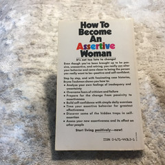 How To Become An Assertive Woman Bryna Taubman 1976 Pocket Books Self Help Book