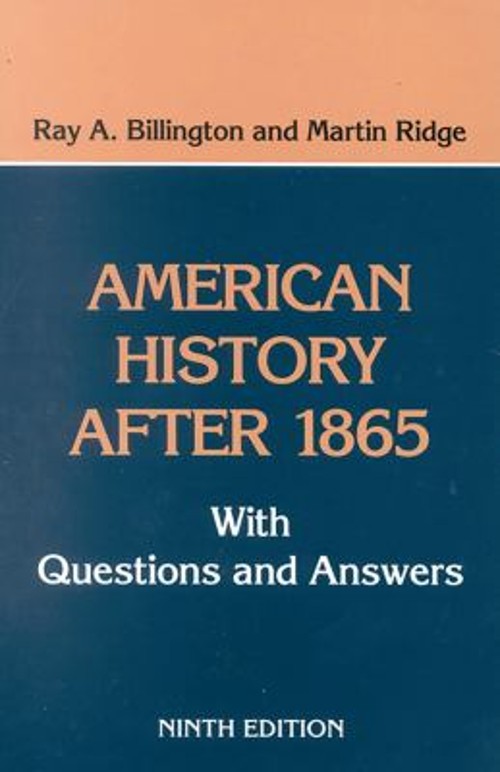American History after 1865 : With Questions and Answers Paperbac